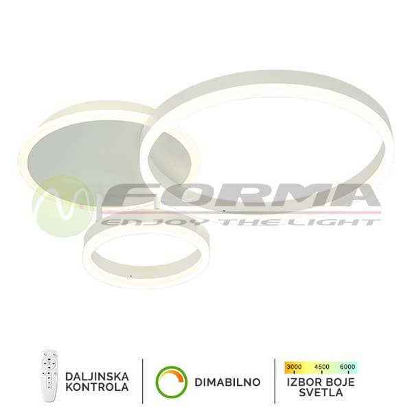 LED plafonska lampa F2047-66C WH - LED plafonjere i plafonske lampe