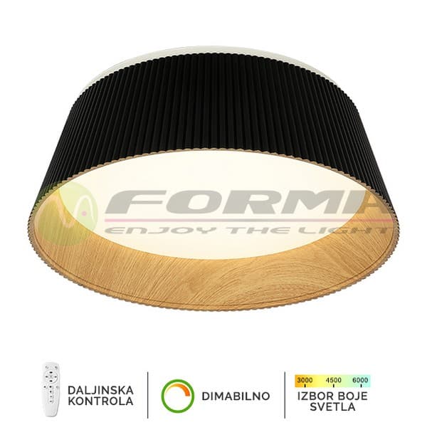 LED plafonska lampa FK2003-62C BK - Akcija