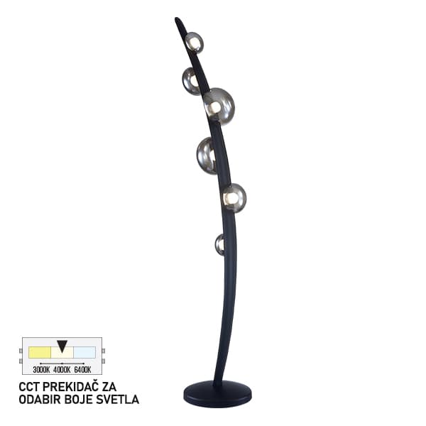 LED podna lampa FK2015-15F BK - LED podne lampe