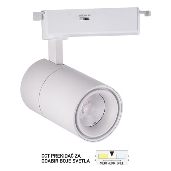 LED šinski reflektor TL08-12CCT BK - LED rasveta