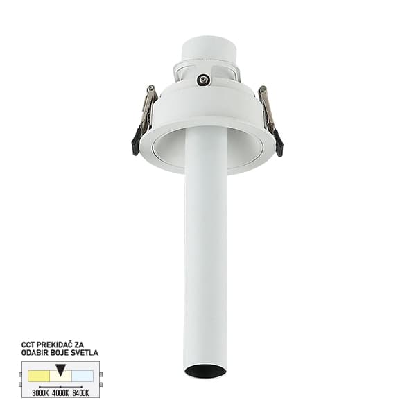 LED ugradna lampa LU-10-7 WH - LED plafonjere i plafonske lampe