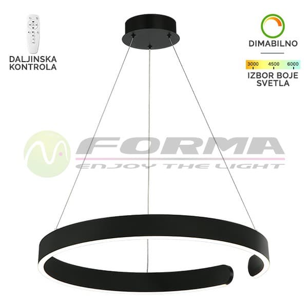 LED visilica F2046-42V BK - LED visilice