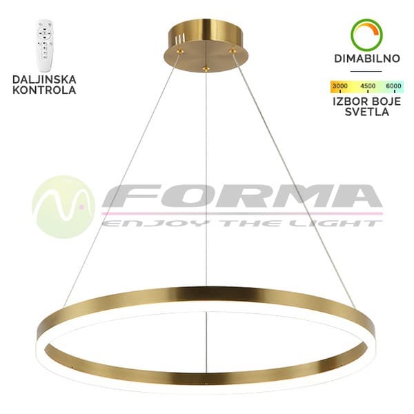 LED visilica F2046-56V SG - LED visilice