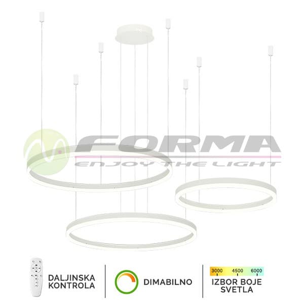 LED viseća lampa F2047-130C WH - LED visilice
