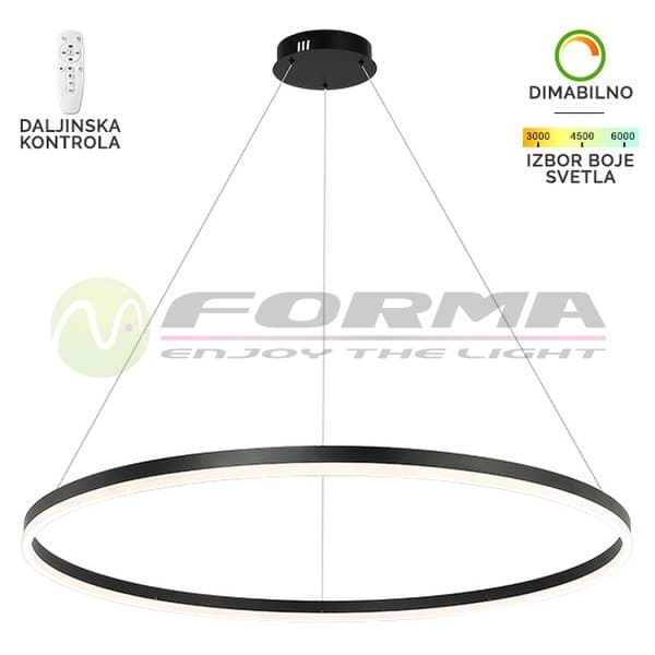 LED visilica F2047-70V BK - LED visilice