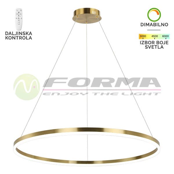 LED visilica F2047-70V SG - LED visilice
