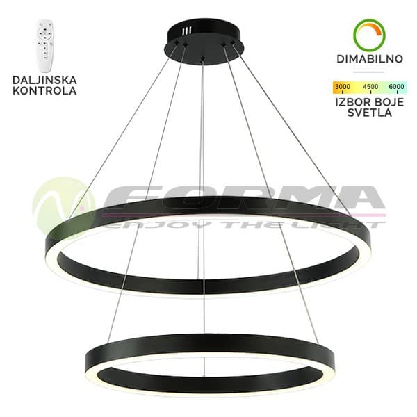 LED visilica F2048-100V BK - Akcija