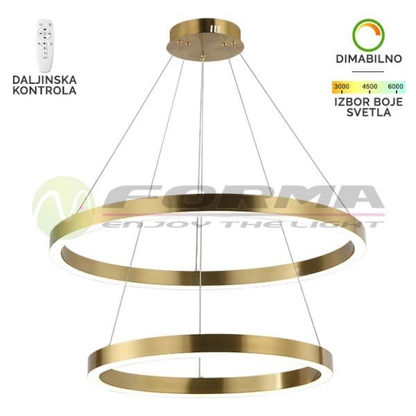 LED visilica F2048-100V SG - Akcija