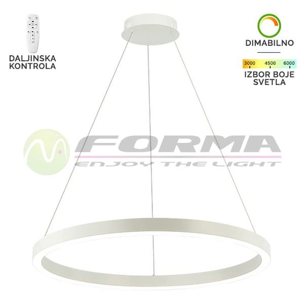 LED visilica F2048-56V WH - Akcija