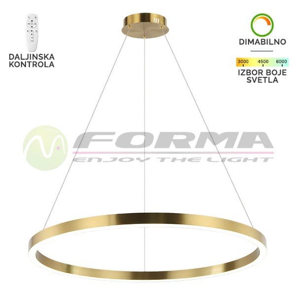 LED visilica F2048-70V SG - Akcija