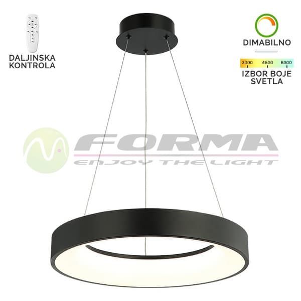 LED visilica F2049-66V BK - LED visilice
