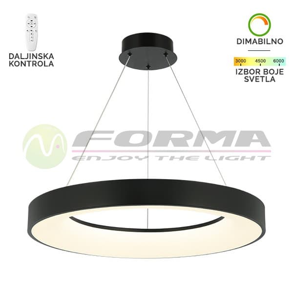 LED visilica F2049-86V BK - LED visilice
