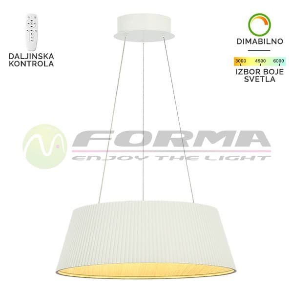 LED visilica FK2003-62V WH - LED visilice