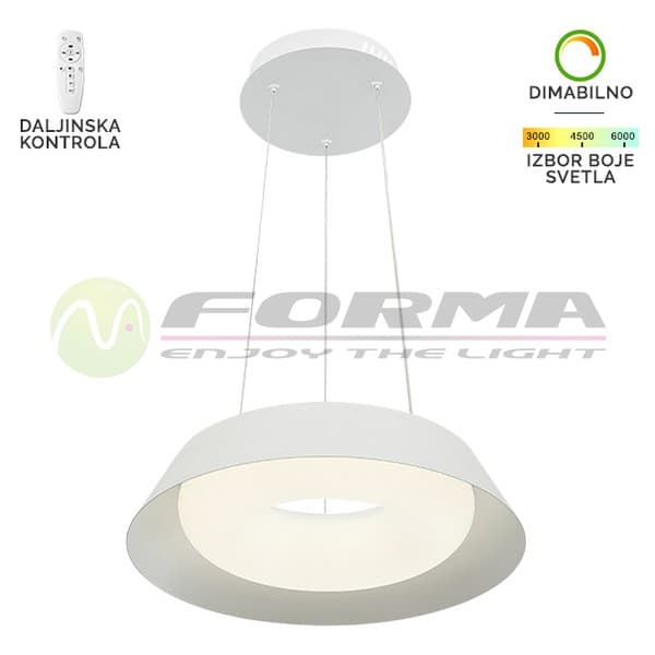 LED visilica FK2006-24V WH - Akcija
