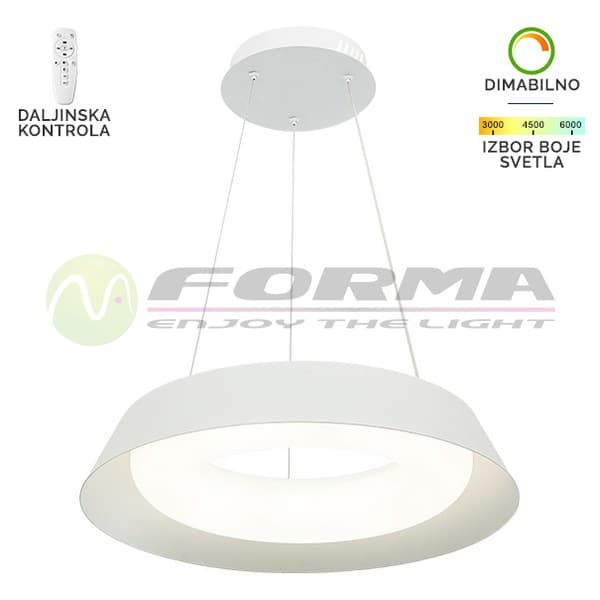 LED visilica FK2006-38V WH - Akcija