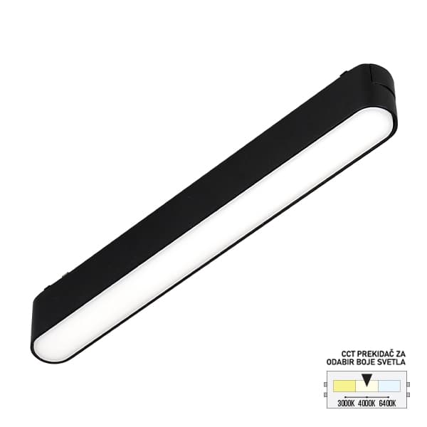 LED magnetna svetiljka CCT ULTRA SLIM FMS1001-12 BK - Novo u ponudi