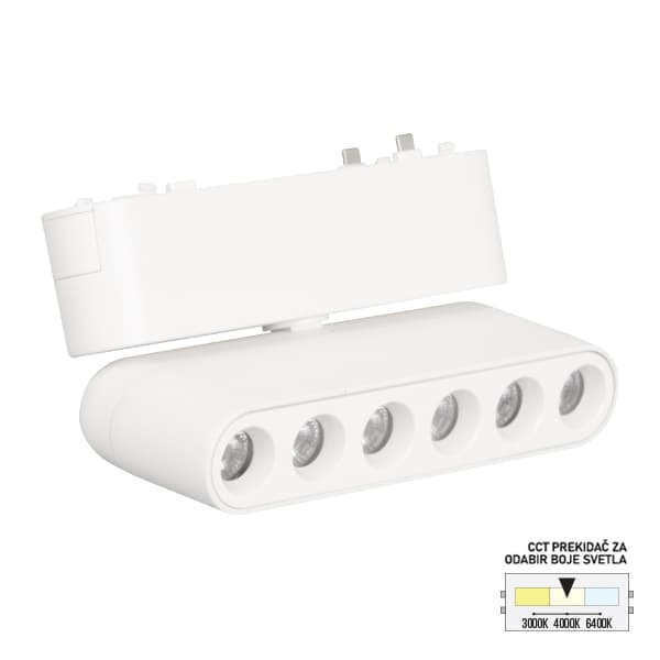 LED magnetna svetiljka CCT ULTRA SLIM FMS2101-6 BK - Novo u ponudi