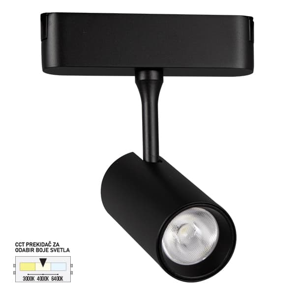 LED magnetni reflektor CCT ULTRA SLIM FMS3001-12 BK - Ultra slim svetiljke