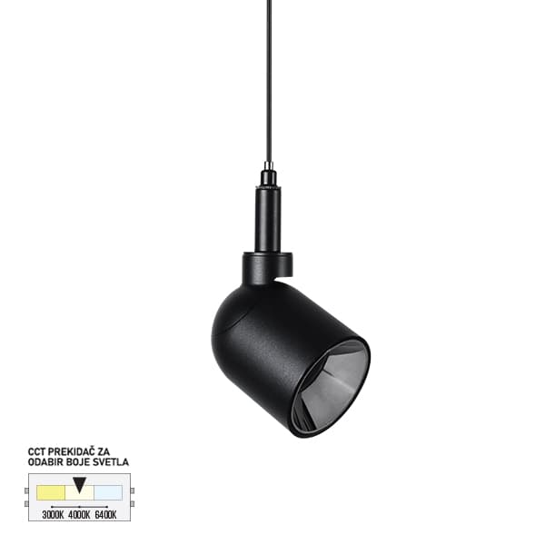 LED magnetna visilica CCT ULTRA SLIM FMS4002-7 BK - Novo u ponudi