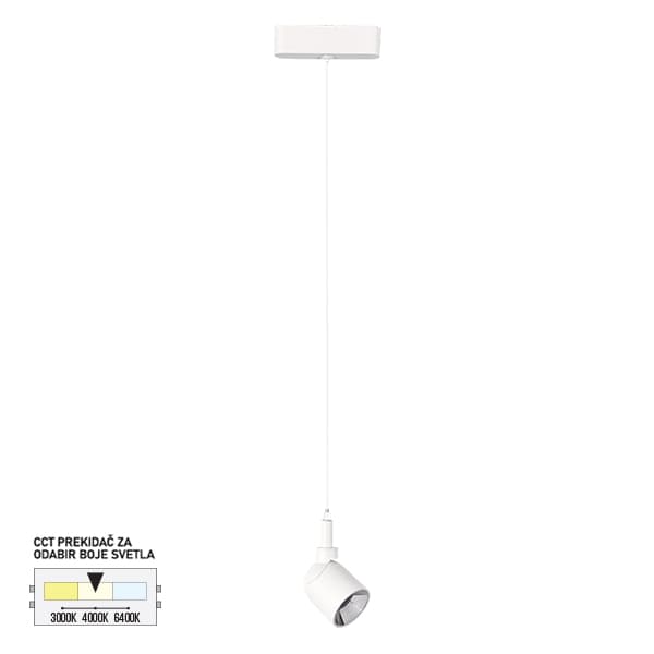 LED magnetna visilica CCT ULTRA SLIM FMS4002-7 WH - Novo u ponudi
