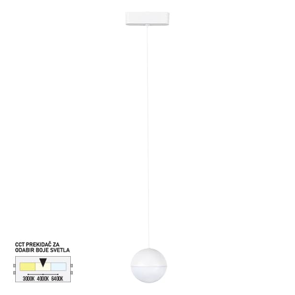LED magnetna visilica CCT ULTRA SLIM FMS4004-7 WH - Novo u ponudi