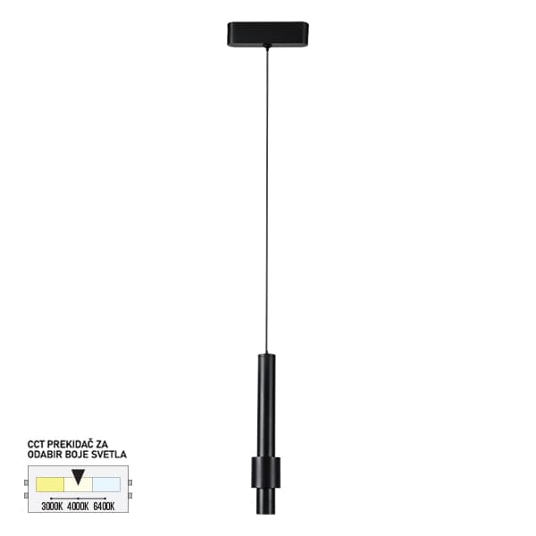 LED magnetna visilica CCT ULTRA SLIM FMS4005-7 BK - Novo u ponudi