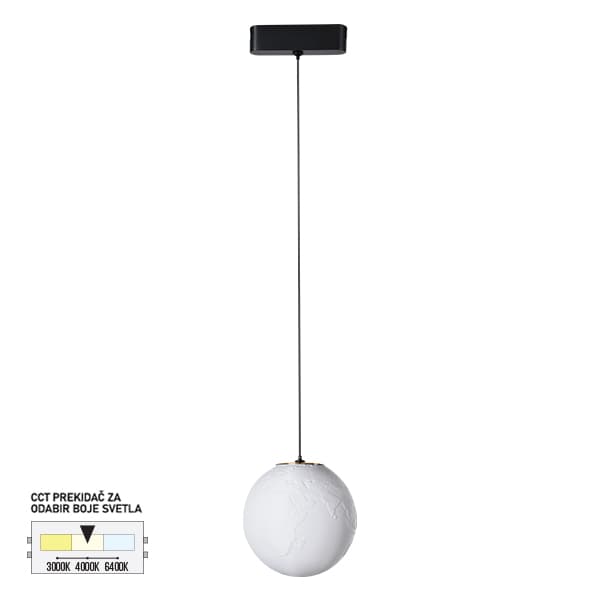 LED magnetna visilica CCT ULTRA SLIM FMS4003-7 BK - Novo u ponudi
