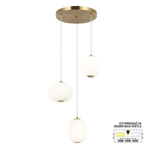 LED luster F2405-20L SG - LED visilice
