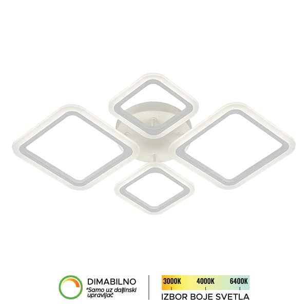 LED plafonjera F2082-55P WH - LED plafonjere i plafonske lampe