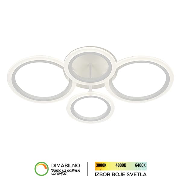 LED plafonska lampa F2083-20C WH - LED plafonjere i plafonske lampe