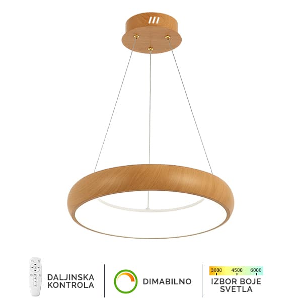 LED plafonska lampa F2081-138C WD - LED plafonjere i plafonske lampe