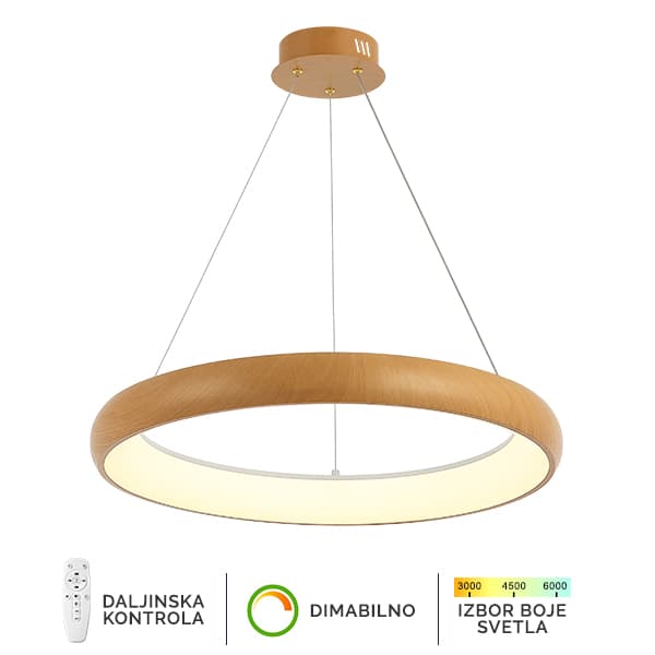 LED plafonska lampa F2081-138C WD - LED plafonjere i plafonske lampe
