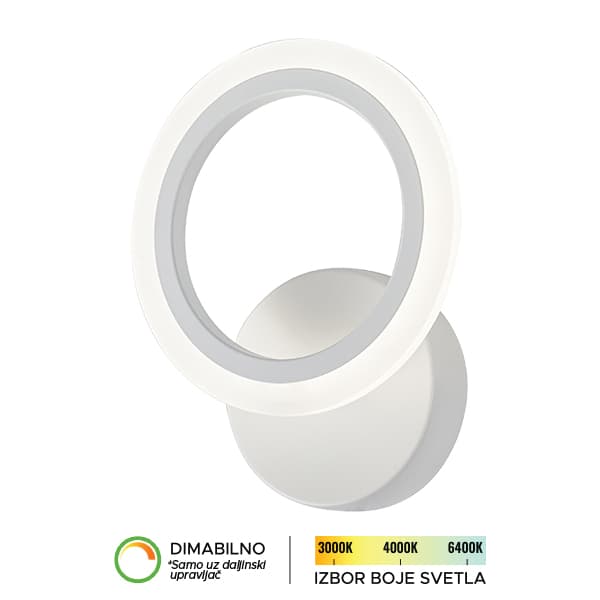 LED zidna lampa F2082-10Z WH - LED zidne lampe