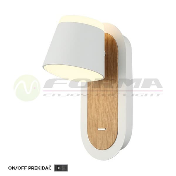 LED zidna lampa F2077-8Z WH+WD - LED zidne lampe