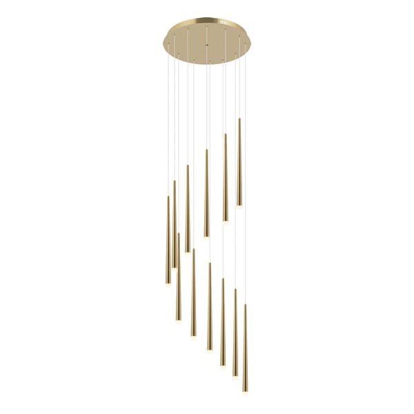 LED luster F2605-12LS BZ - LED visilice