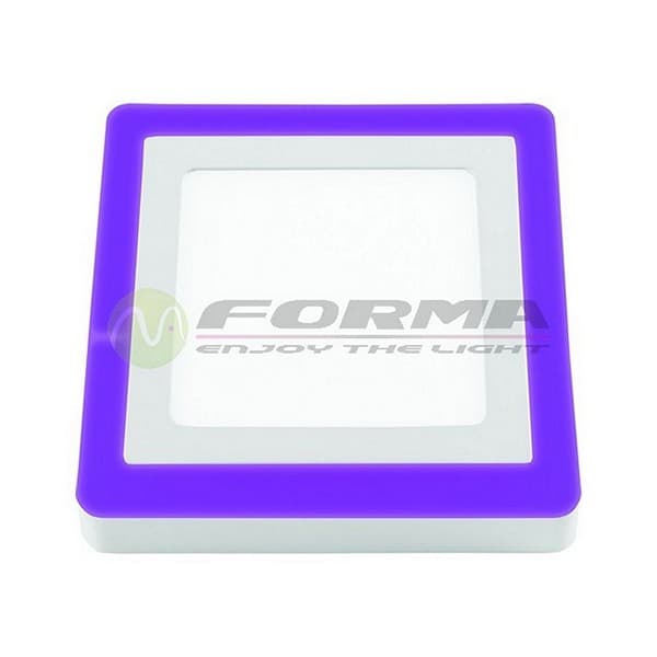 LED panel nadgradni LPD-08-9S NW+RGB - LED Paneli