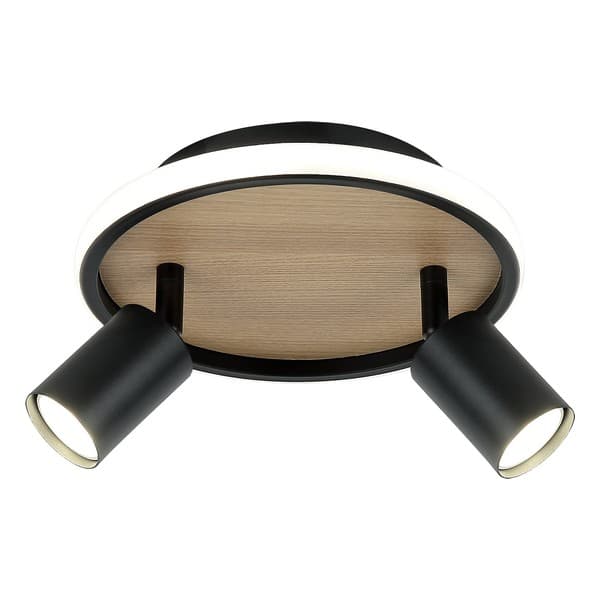 LED plafonska lampa FG150-2 BK+WD - LED plafonjere i plafonske lampe
