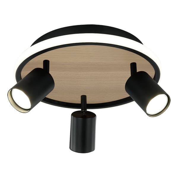LED plafonska lampa FG150-3 BK+WD - LED plafonjere i plafonske lampe