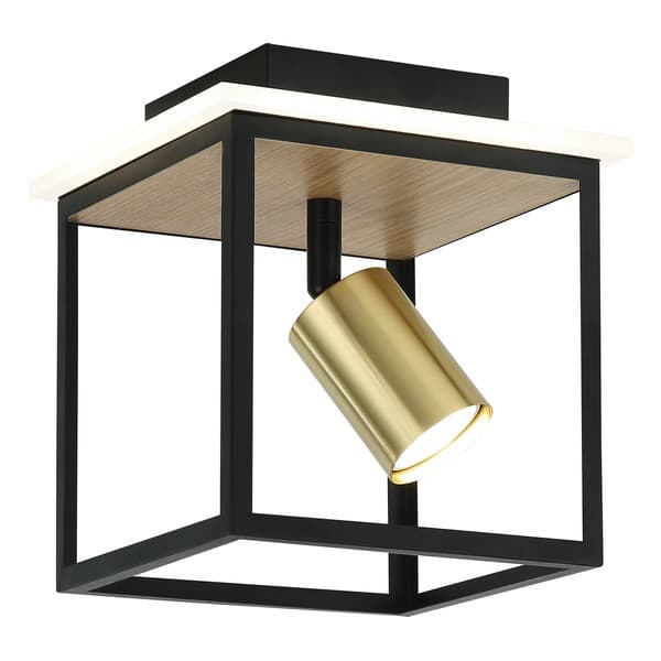 LED plafonska lampa FG152-1 BK+WD - LED plafonjere i plafonske lampe
