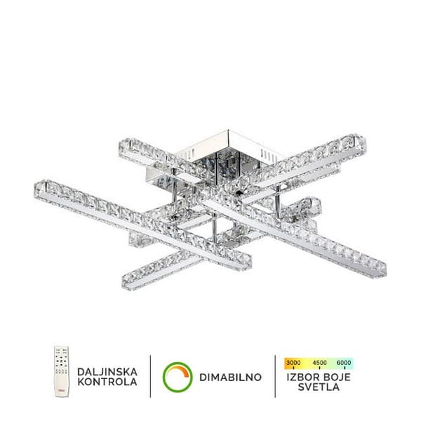LED plafonska lampa KP6009-72C - Dekorativna rasveta