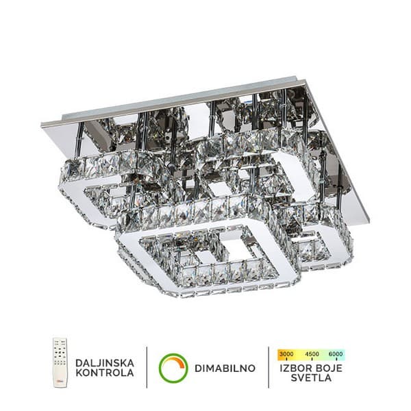 LED plafonska lampa KP6023-96C - LED kristalne lampe