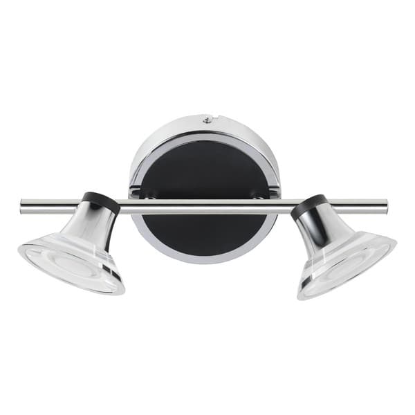 LED spot lampa LS101-2 CH+BK - Akcija