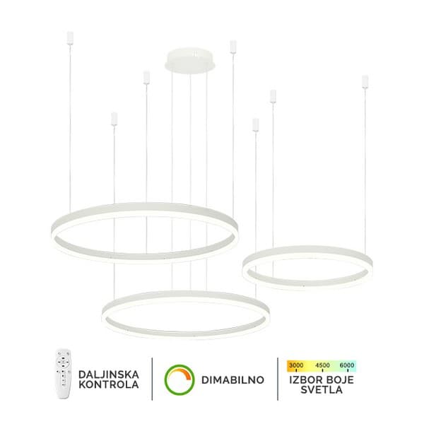 LED viseća lampa F2047-130C WH - LED visilice