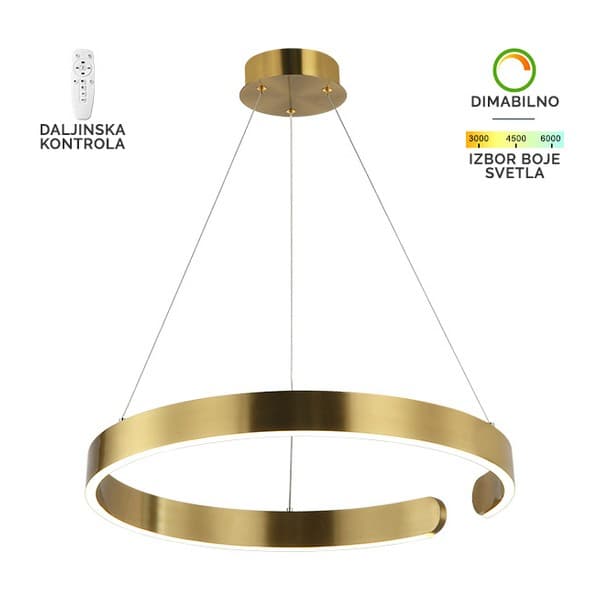 LED visilica F2046-56V SG - LED visilice