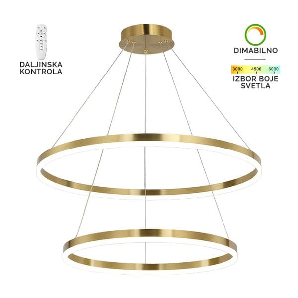 LED visilica F2047-100V SG - LED visilice