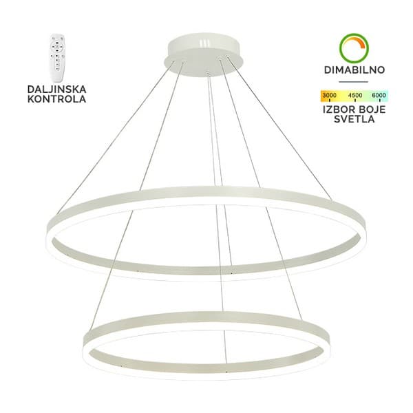 LED visilica F2047-100V WH - LED visilice