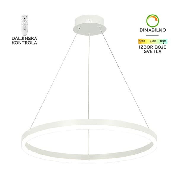 LED visilica F2047-44V WH - LED visilice