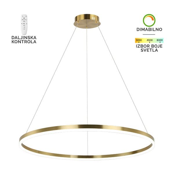 LED visilica F2047-70V SG - LED visilice