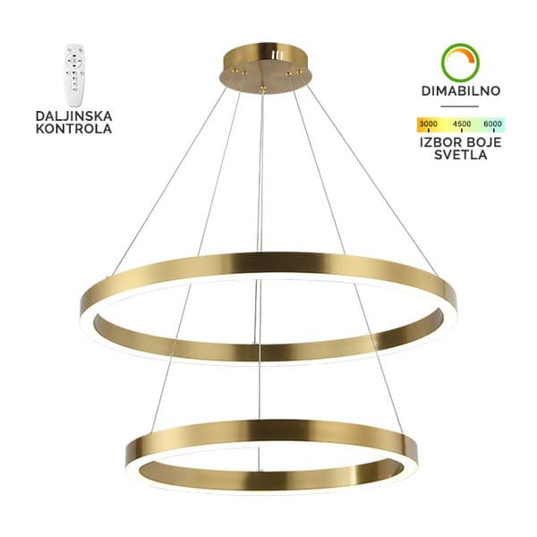 LED visilica F2048-100V SG - Akcija
