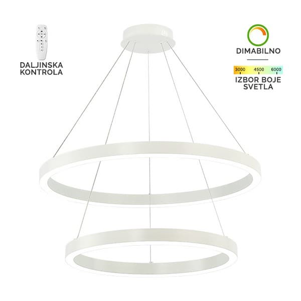 LED visilica F2048-100V WH - Akcija